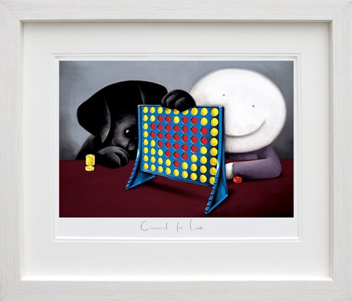 Connect 4 Love by Doug Hyde - Framed Limited Edition on Paper